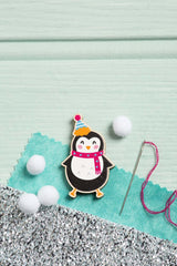 Penguin Magnetic Needle Minder  From Hawthorn Handmade