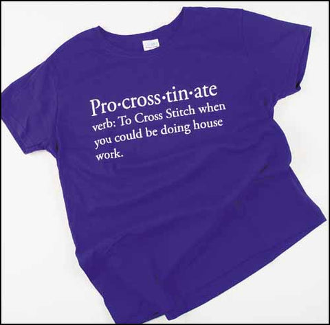 Purple Pro-cross-tin-ate T-Shirt