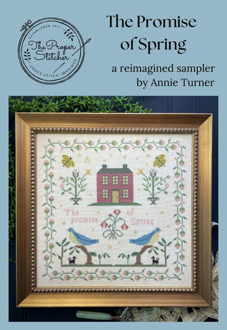 The Promise of Spring By The Proper Stitcher Counted Cross Stitch Pattern