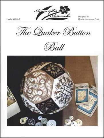 Quaker Button Ball by Amaryllis Artworks Counted Cross Stitch Pattern
