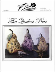 The Quaker Pears by Amaryllis Artworks Counted Cross Stitch Pattern