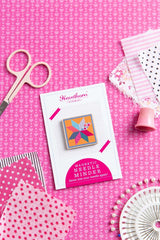Quilt Block Magnetic Needle Minder From Hawthorn Handmade
