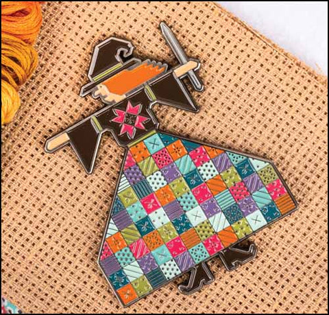 Lori Holt's The Quilted Witch Magnetic Needle Minder by it's Sew Emma Stitchery