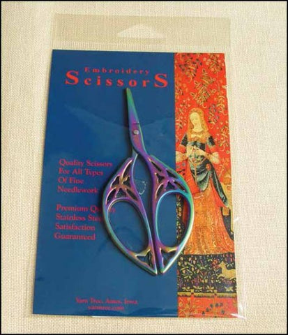 Rainbow Butterfly Embroidery Scissors