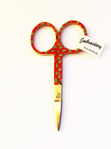 HOLIDAY EMBROIDERY SCISSORS -Christmas Tree