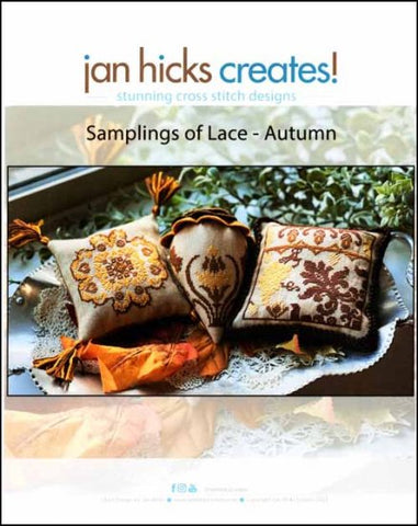 Samplings of Lace: Autumn by Jan Hicks Creates Counted Cross Stitch Pattern