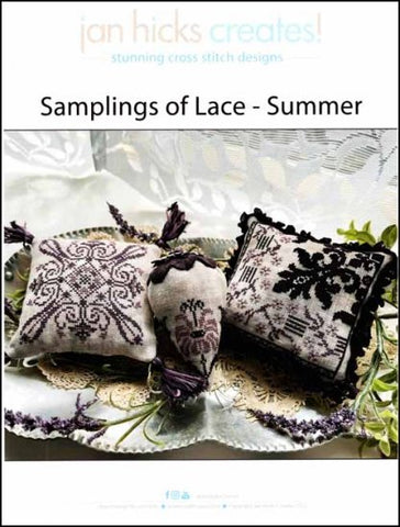Samplings of Lace: Summer by Jan Hicks Creates Counted Cross Stitch Pattern