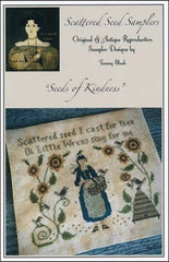 Seeds of Kindness Sampler by Scattered Seed Samplers Counted Cross Stitch Pattern