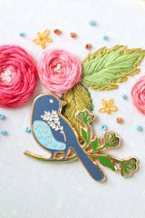 Songsparrow Magnetic Needle Minder by Flamingo Toes