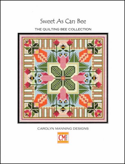 Sweet As Can Bee by CM DESIGN Counted Cross Stitch Pattern