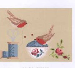 TEA TIME-L'heure du the" By Couleur d'Etoile Counted Cross Stitch Pattern