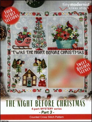 The Night Before Christmas Part 3 By The Tiny Modernist Counted Cross Stitch Pattern