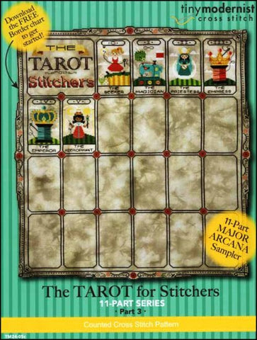 The Tarot for Stitchers Part 3 By The Tiny Modernist Counted Cross Stitch Pattern
