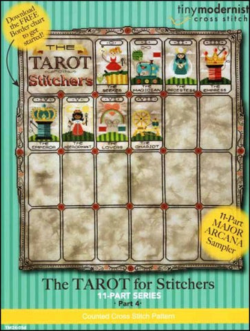 The Tarot for Stitchers Part 4 By The Tiny Modernist Counted Cross Stitch Pattern