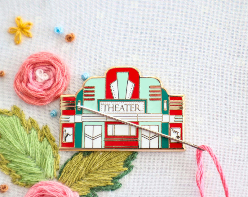 Theater Magnetic Needle Minder by Flamingo Toes