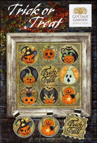 Trick or Treat by Cottage Garden Samplings Counted Cross Stitch Pattern