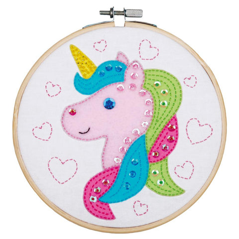 UNICORN by Vervaco Felt Applique Kit 6