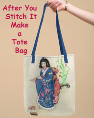 Fairy said Tom Hop on my Thumb Warwick Goble Counted Cross Stitch Chart Pattern