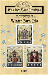 Winter Barn Trio By Waxing Moon Designs Counted Cross Stitch Pattern