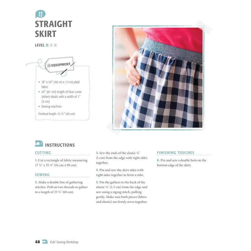 Kids' Sewing Workshop - 26 Projects For Young Makers By Karine Thiboult-Demessence
