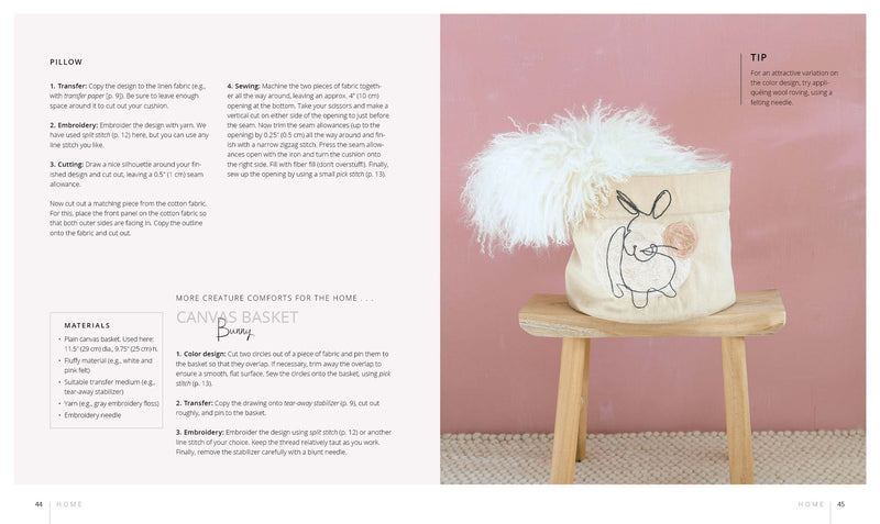 Stitch with One Line: 33 Easy-to-Embroider Minimalist Designs By  Martina Unterfrauner