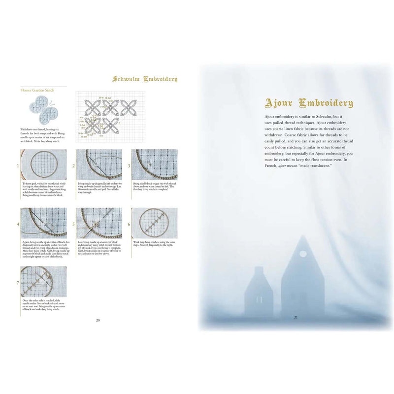 Whitework Embroidery: Designs and Accessories with a Modern Twist By  Seiko Nakano