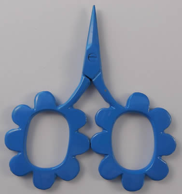 Kelmscott Design's FLOWER POWER Scissors-Blue