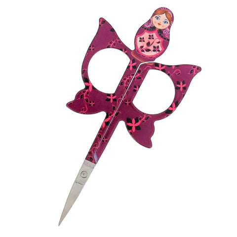 BOHIN MATRIOCHKAS EMBROIDERY SCISSORS-Purple