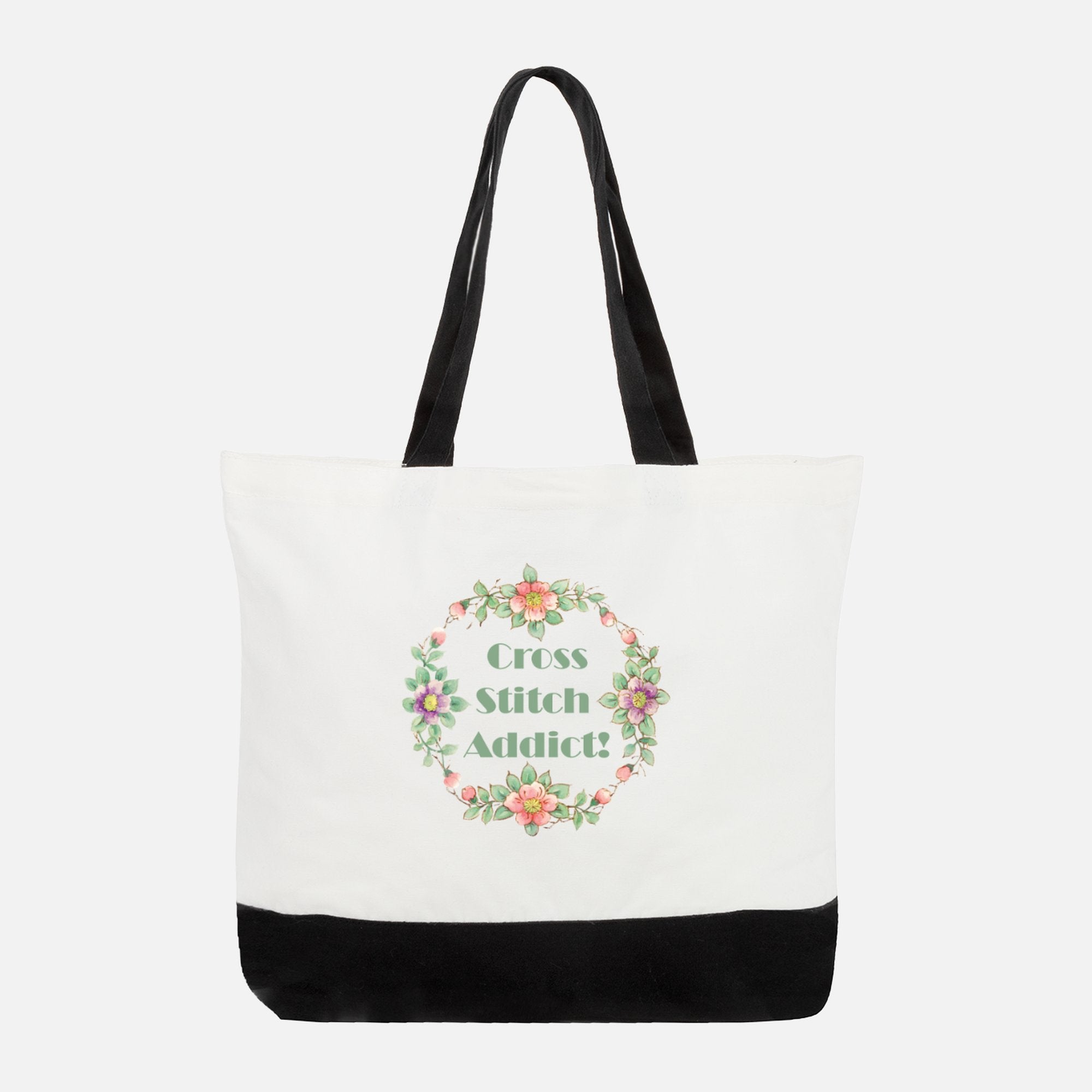 Canvas Tote Bag - Large With Compartments