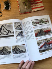 Diy Embroidered Shoes- Hand Embroidery Diy Book by Melissa Galbraith
