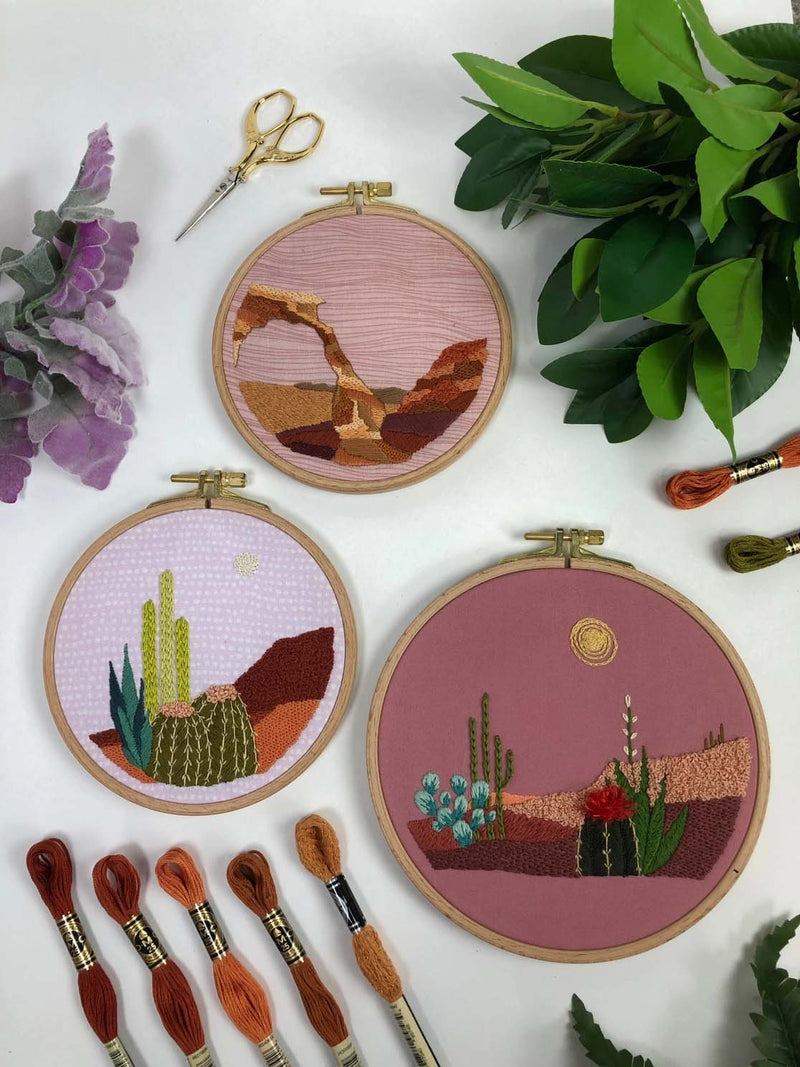 Diy How To Embroider Texture and Pattern- Hand Embroidery Diy Book by Melissa Galbraith