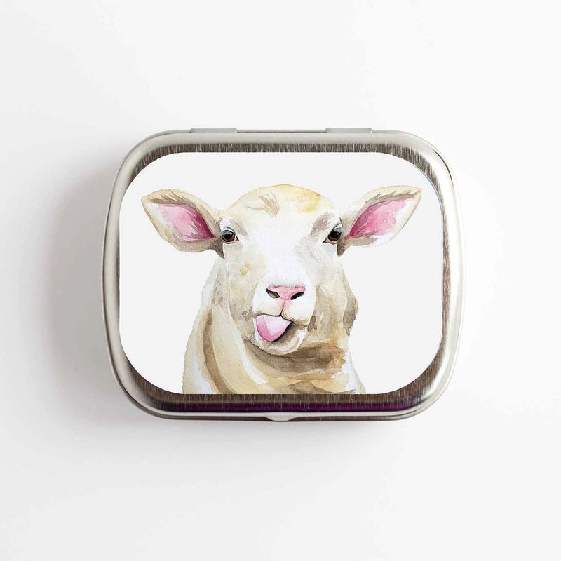 Sassy Sheep NEEDLE CASE NEEDLE or STITCH MARKER STORAGE - ORGANIZER