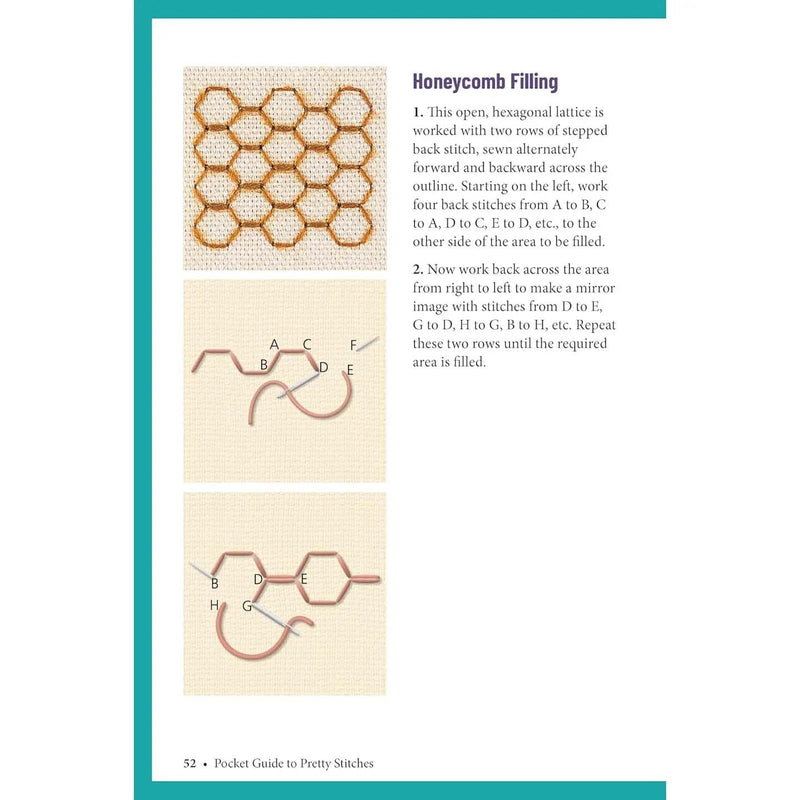 Pocket Guide To Pretty Stitches - Carry-Along Guide by Karen Hemingway