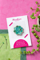 Succulent Magnetic Needle Minder Craft Gift  From Hawthorn Handmade