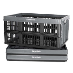 32L Collapsible Utility Crate From Clever Made-Stone