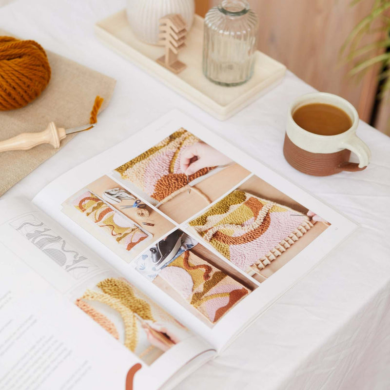 Punch Needle 15 Contemporary Projects By Rachel Lawson