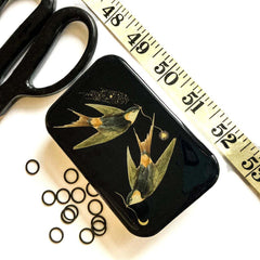 Celestial Swallows NEEDLE CASE NEEDLE ORGANIZER-Large