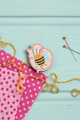 Sewing Bee Magnetic Needle Minder Craft Gift  From Hawthorn Handmade