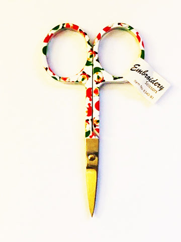 HOLIDAY EMBROIDERY SCISSORS -Elves-Gnomes