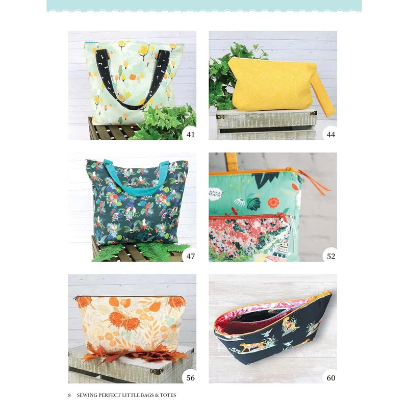 Sewing Perfect Little Bags and Totes - Technique Book By Carolina Moore