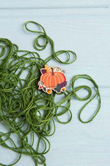 Pumpkin Gnome Magnetic Needle Minder  Festive Craft Gift  From Hawthorn Handmade