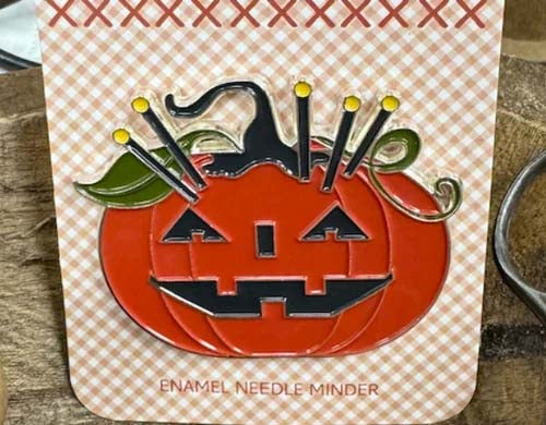 Jack-Halloween Needle Minder by Primrose Cottage Stitches