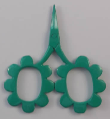 Kelmscott Design's FLOWER POWER Scissors-Green