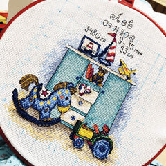 product_title] - Artful Needleworker Counted Cross Stitch