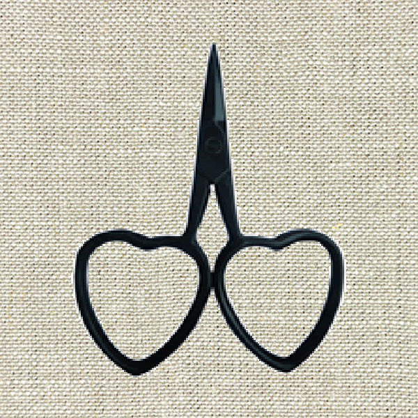 Designing Scissors Kelmscott Design's FLOWER POWER Scissors-Black | Orenco Originals LLC