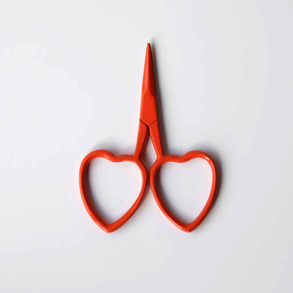 Kelmscott Design's Little Loves Scissors-ORANGE | Orenco Originals LLC