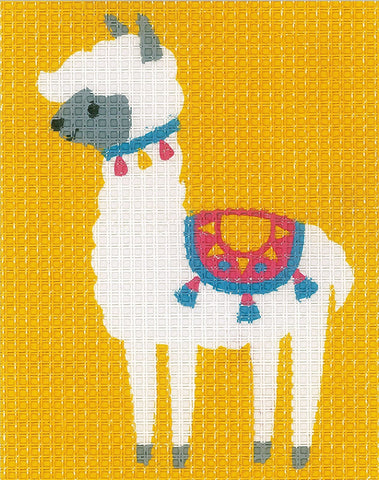 LLAMA Vervaco Stamped Canvas Kit 5