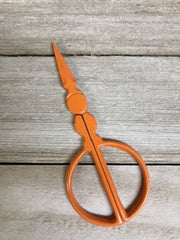 Kelmscott Design's ROLY POLY SCISSORS-ORANGE