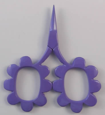 Kelmscott Design's FLOWER POWER Scissors-Purple
