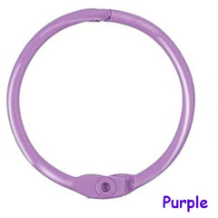 2" Organizer Split Rings Pack of Six for Floss Bobbins By Artful Needleworker and DMC Number Stickers